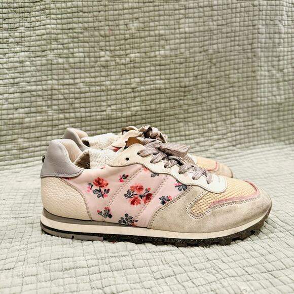 Coach Rose floral MXM Runner Sneakers woman’s 8 - Picture 4 of 10